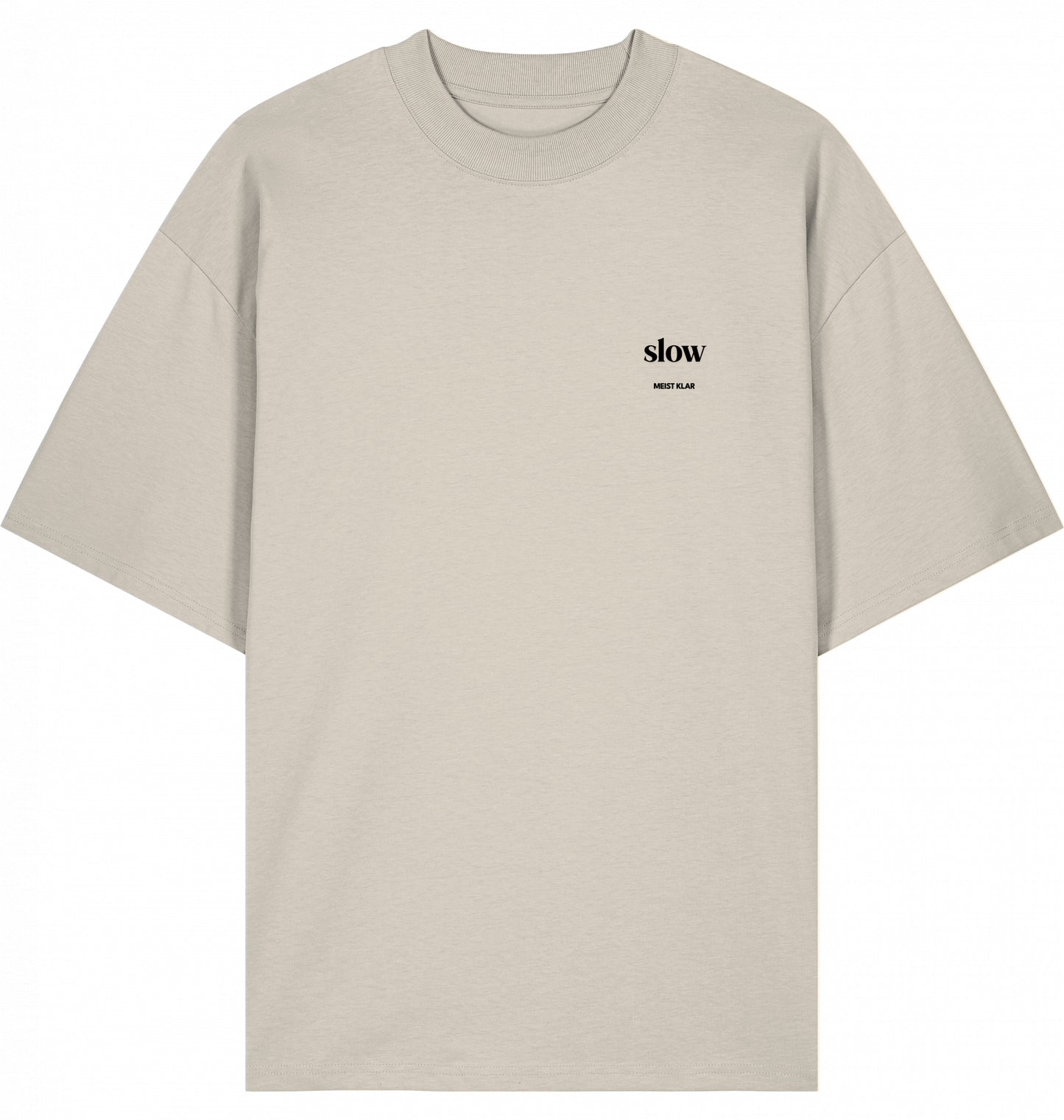 SLOW - OVERSIZE UNISEX T-SHIRT
