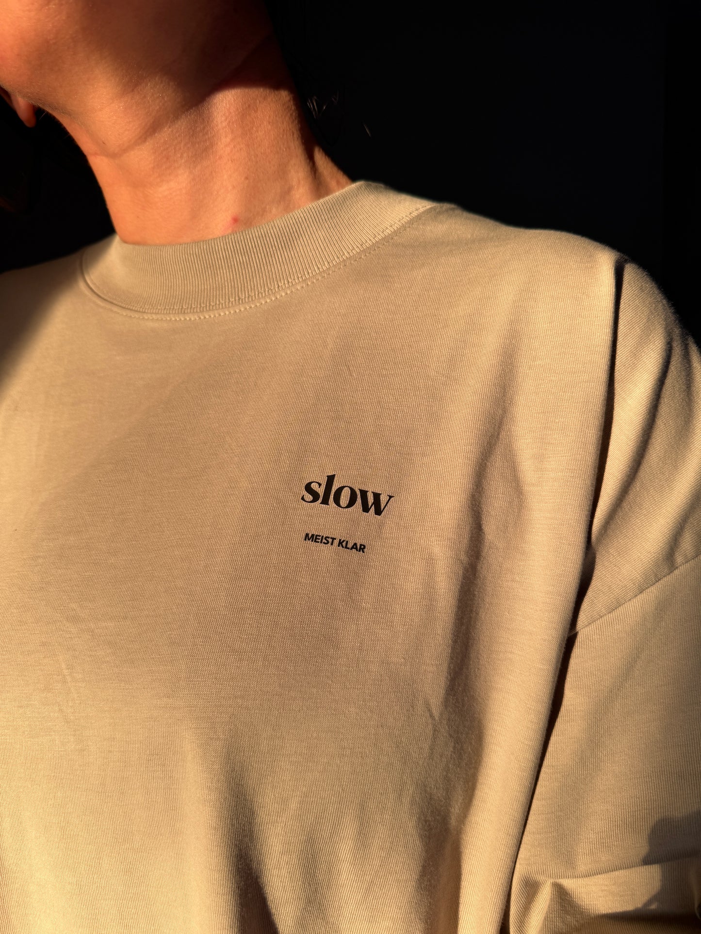 SLOW - OVERSIZE UNISEX T-SHIRT