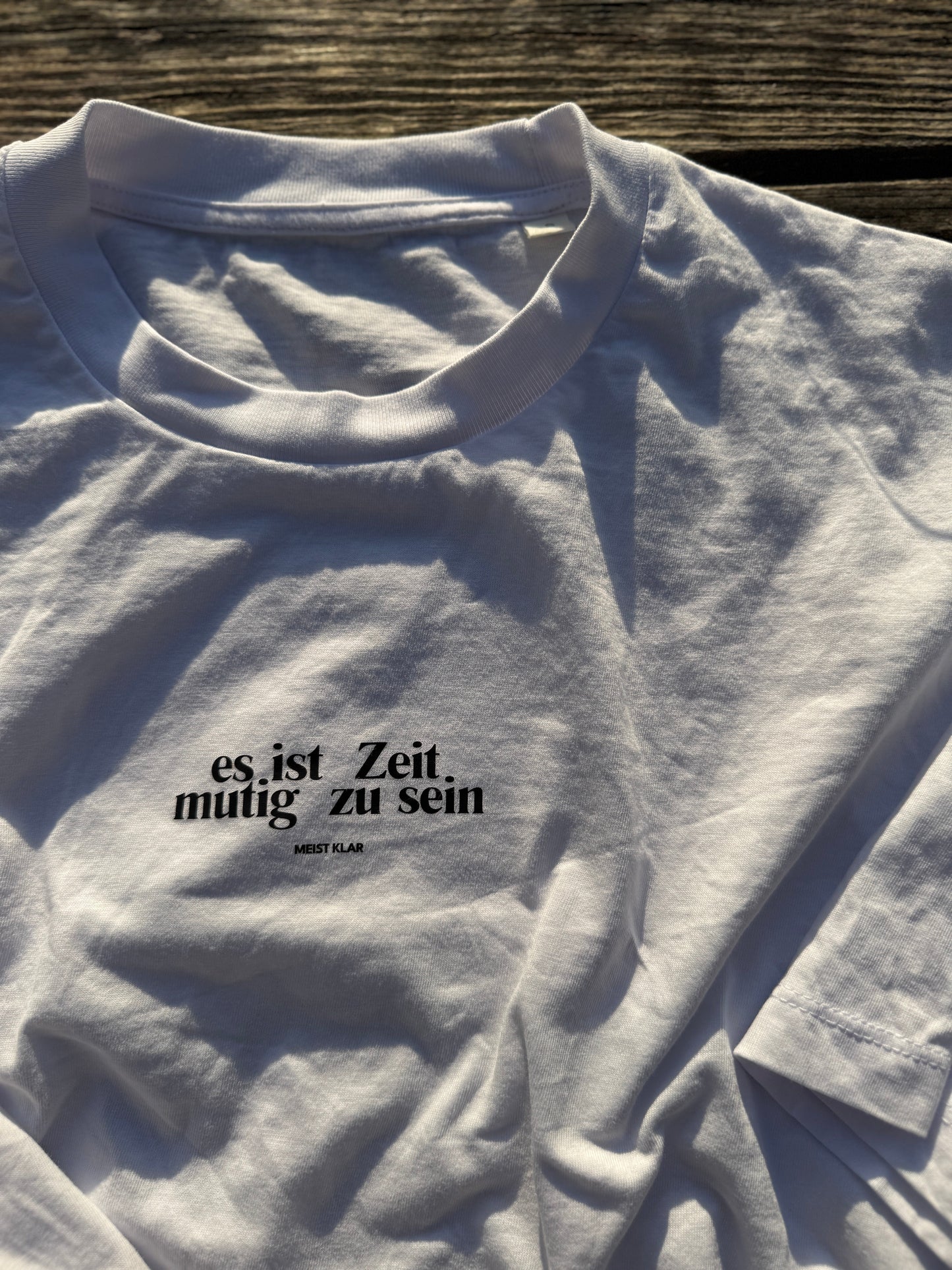 MUT ZEIGEN - DAMEN T-SHIRT