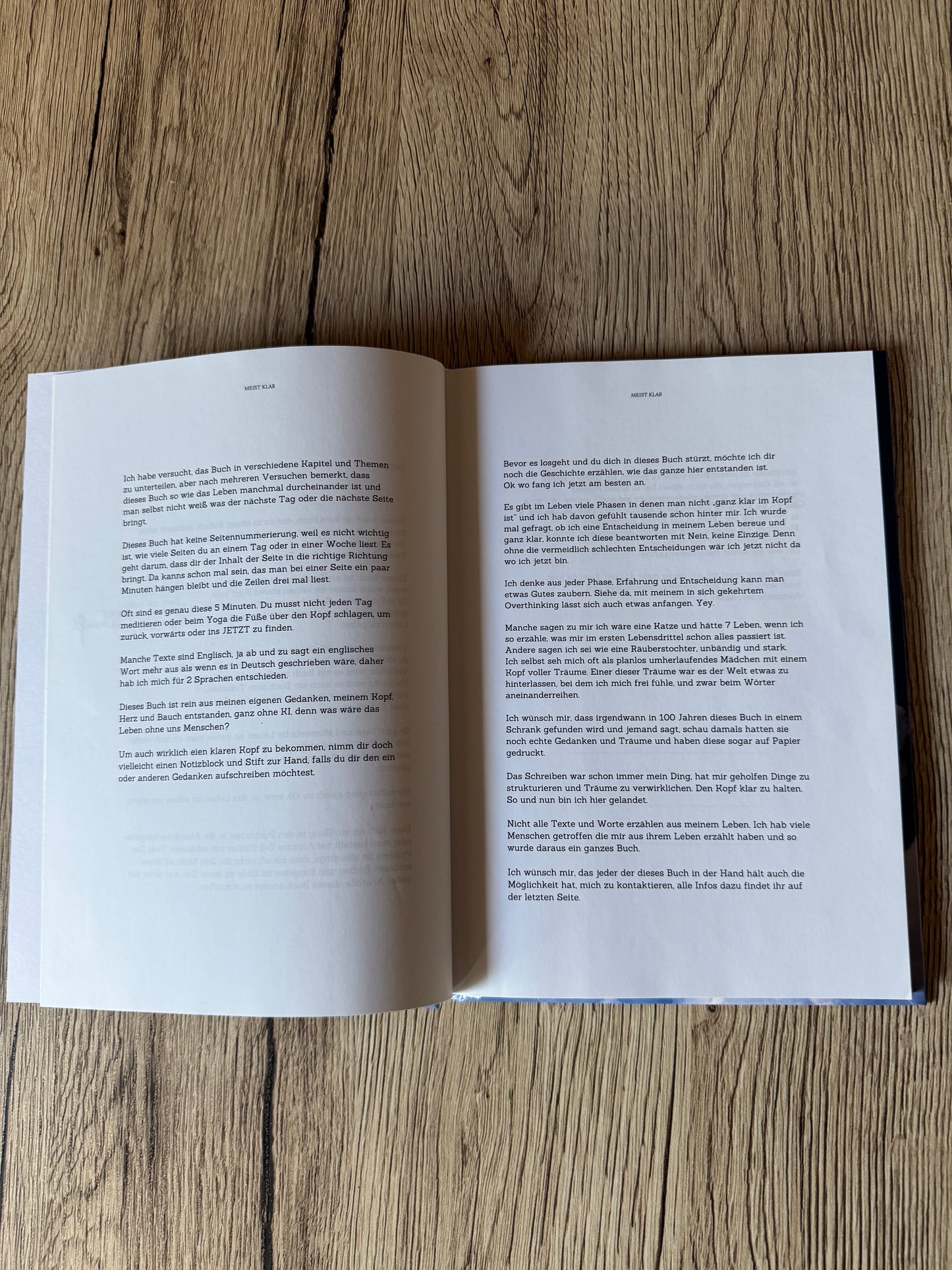 eBook: MEIST KLAR oder irgendetwas dazwischen
