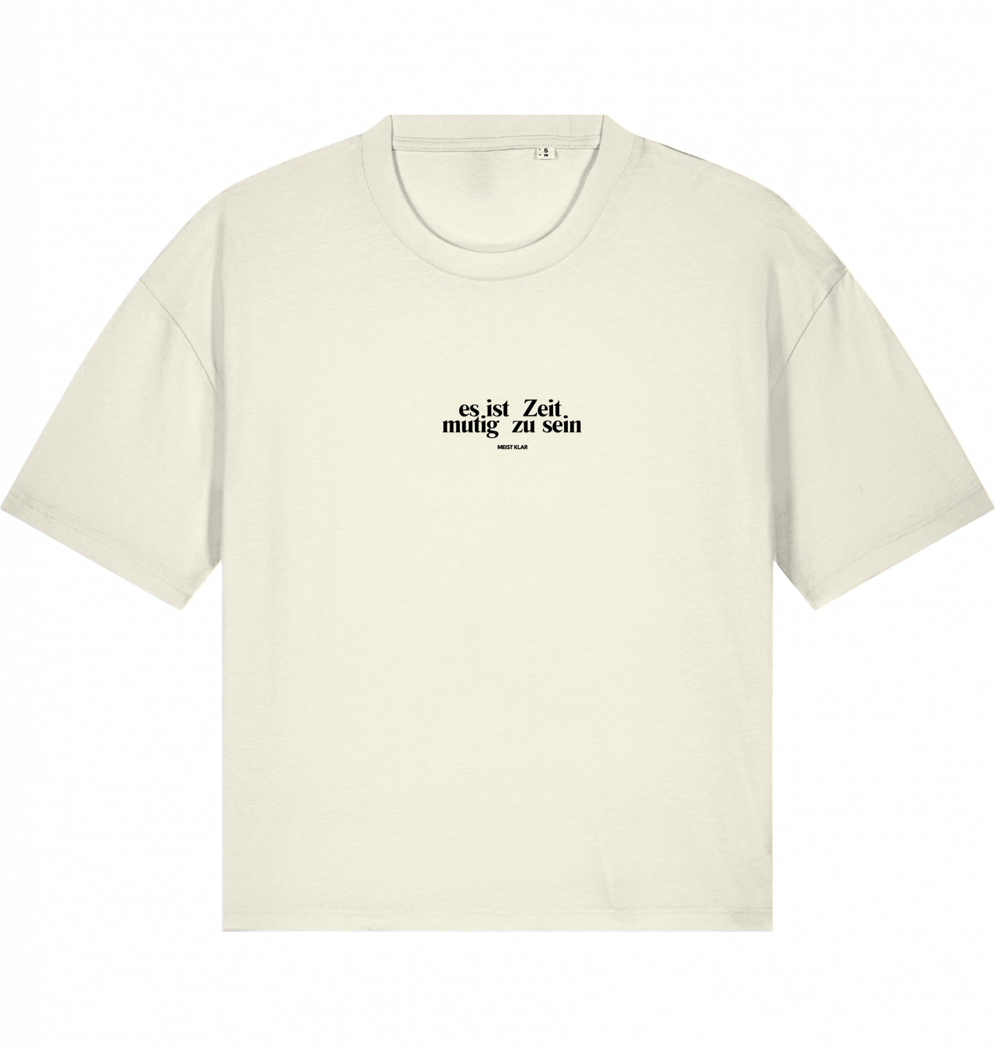 MUT ZEIGEN - DAMEN T-SHIRT
